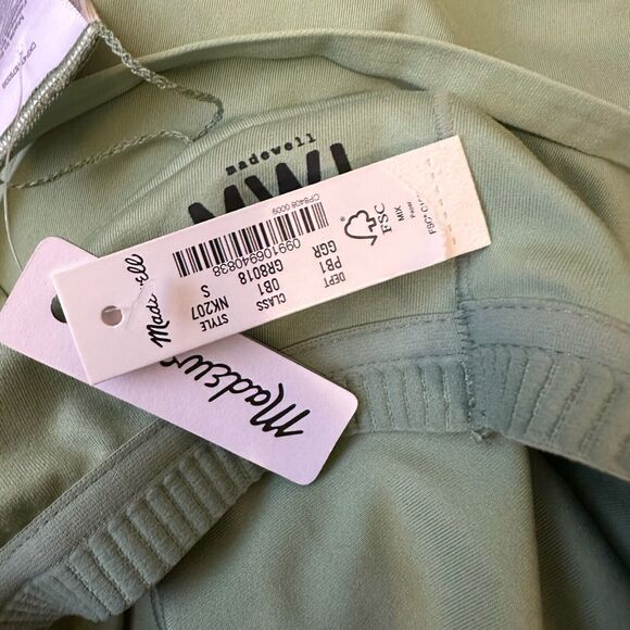 NWT MWL MADEWELL Flex 2.0 Fitness Dress in Gatehouse Green - Picture 10 of 13